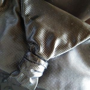 Silver Vintage Clutch